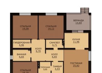 Продам дом, 153 м2, деревня Степанниково, площадь Пушкина