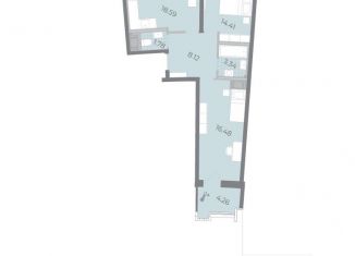 Продается 2-комнатная квартира, 64.9 м2, Санкт-Петербург, метро Приморская