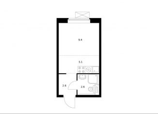 Продаю квартиру студию, 19.7 м2, Москва, станция Перерва, Люблинская улица, 76к2