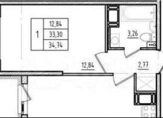 Продается 1-ком. квартира, 34.7 м2, Мурино, ЖК Мой Мир, Воронцовский бульвар, 21к1