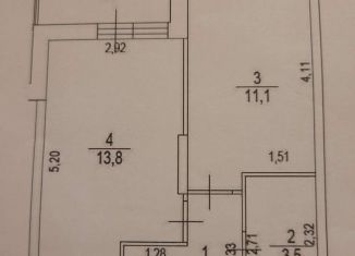 Продаю 1-комнатную квартиру, 34.1 м2, деревня Ватутинки, улица Старые Ватутинки