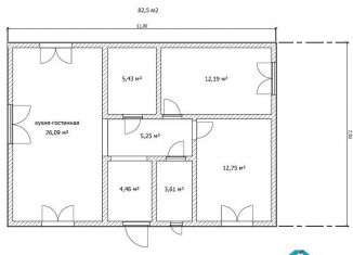 Продается дом, 82.5 м2, станица Тамань