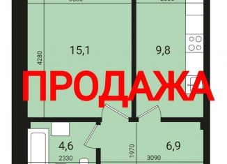 Продается 1-ком. квартира, 36.4 м2, Иркутск, Правобережный округ