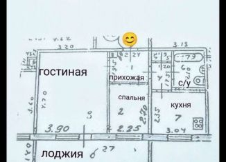 Продам 2-ком. квартиру, 47 м2, Йошкар-Ола, улица Строителей, 17А, 9-й микрорайон