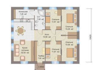 Продаю дом, 126 м2, посёлок городского типа Чишмы, улица Мусалямова