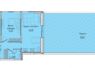 Продам 2-ком. квартиру, 103.6 м2, Екатеринбург, Машинная улица, 1В/3, ЖК Клевер Парк