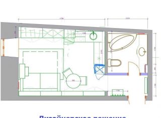 Продаю квартиру студию, 26 м2, Москва, Вспольный переулок, 17, метро Баррикадная