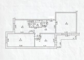 Продам 3-комнатную квартиру, 71 м2, посёлок городского типа Сибирский, Кедровая улица, 17