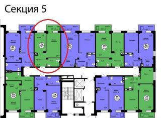 1-комнатная квартира на продажу, 35.2 м2, Курган, проспект Машиностроителей, 35, район Рябково