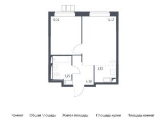 Продажа 2-комнатной квартиры, 35.6 м2, поселение Рязановское, ЖК Алхимово