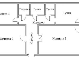 Продажа 3-комнатной квартиры, 59.3 м2, поселок городского типа Вишневогорск, Советская улица, 71
