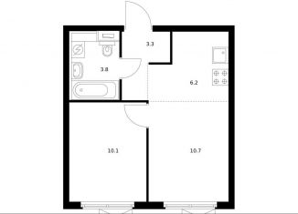 Продаю 2-комнатную квартиру, 34.1 м2, Котельники
