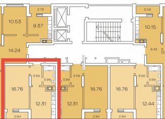 Продается 1-ком. квартира, 39.6 м2, Саратов, Кировский район, проспект Героев Отечества, 8А