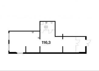 Продаю помещение свободного назначения, 116.3 м2, городской посёлок Янино-1, жилой комплекс Янинский Лес, к11