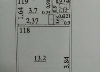 Продается 1-комнатная квартира, 18.4 м2, Самара, улица Гастелло, 12, Октябрьский район