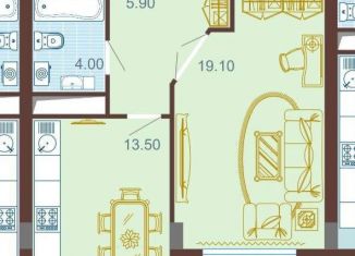 Продаю 1-ком. квартиру, 42.5 м2, Нальчик, улица Хужокова, 145, район Телемеханика