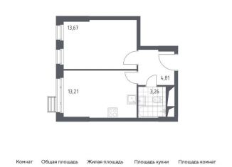 Продам однокомнатную квартиру, 35 м2, Красногорск, жилой комплекс Спутник, к13