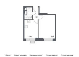 Продам 1-комнатную квартиру, 32.5 м2, Красногорск, жилой комплекс Спутник, к15