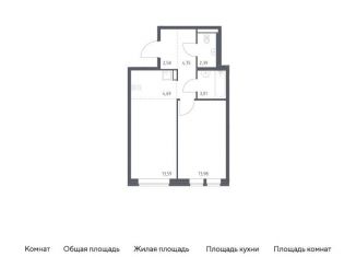 Продаю однокомнатную квартиру, 45 м2, Московская область