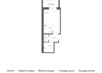 Продаю квартиру студию, 25.7 м2, Санкт-Петербург