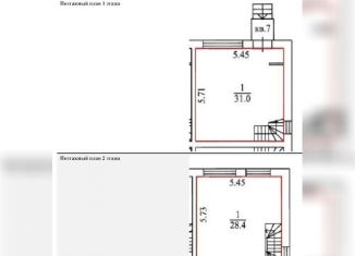 Продам двухкомнатную квартиру, 59 м2, Новосибирская область, микрорайон Берёзки, 170