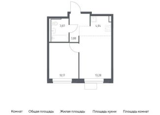 Продается однокомнатная квартира, 36 м2, Москва, Молжаниновский район