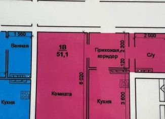 Продам однокомнатную квартиру, 51 м2, Карачаево-Черкесия, Октябрьская улица, 9Н