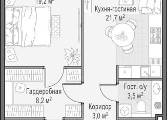 Продам 1-комнатную квартиру, 138.5 м2, Москва, метро Беговая