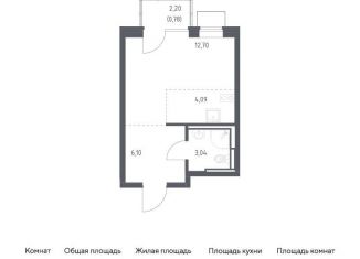 Продается квартира студия, 26.7 м2, Ленинский городской округ