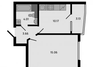 Продается однокомнатная квартира, 35 м2, Санкт-Петербург, Комендантский проспект, 66к1, Комендантский проспект