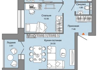 Продажа 3-комнатной квартиры, 64 м2, Кировская область