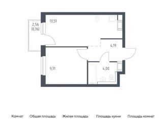 Продается 1-ком. квартира, 32.2 м2, Ленинградская область