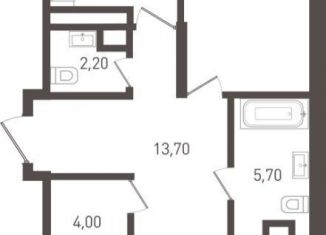 Продается трехкомнатная квартира, 83.1 м2, Краснодарский край