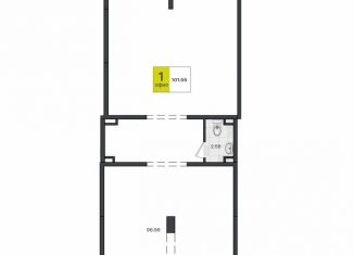 Продам помещение свободного назначения, 101.55 м2, посёлок Берёзовый, улица имени Профессора Малигонова, 1