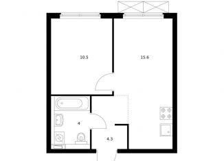 Продается 1-ком. квартира, 34.4 м2, Нижегородская область