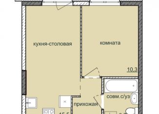 Продам однокомнатную квартиру, 33 м2, Ижевск, ЖК Ежевика