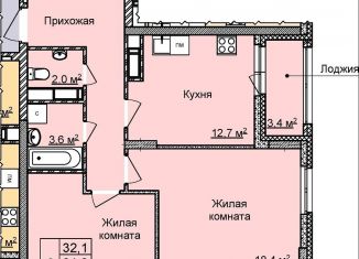 Продаю 2-комнатную квартиру, 63.5 м2, Нижний Новгород, ЖК Цветы-2, жилой комплекс Цветы-2, 10