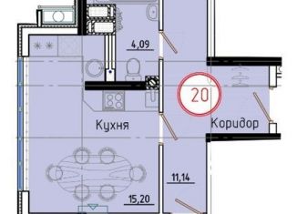 Продается 2-комнатная квартира, 63.8 м2, Краснодарский край