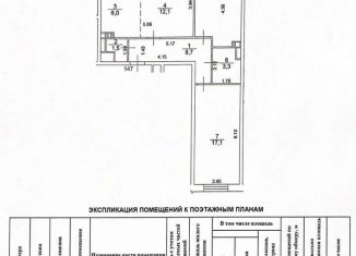 3-комнатная квартира на продажу, 62.4 м2, деревня Столбово, проспект Куприна, 38к2