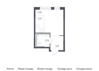 Продам квартиру студию, 21.1 м2, Тюмень, Ленинский округ