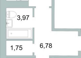 Продаю 1-комнатную квартиру, 38.9 м2, деревня Борисовичи, улица Героя России Досягаева, 1, ЖК Европа