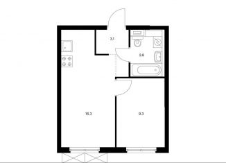 Продаю 1-комнатную квартиру, 32.5 м2, Москва, ЖК Руставели 14, жилой комплекс Руставели 14, к1/2