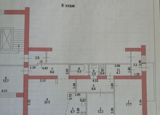 Трехкомнатная квартира на продажу, 102 м2, Камышин