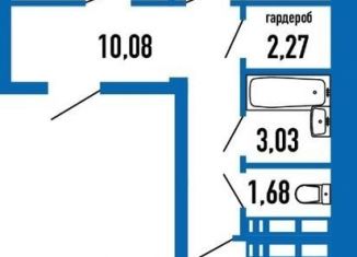 Продам двухкомнатную квартиру, 58.9 м2, Самара