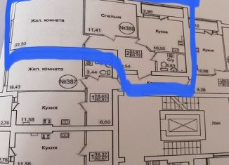 Продается 2-комнатная квартира, 60.7 м2, Калининград, ЖК Янтарный