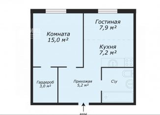 Продажа 2-ком. квартиры, 43.7 м2, Москва, ЖК Нормандия, Тайнинская улица, 9