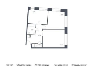 Продажа 2-комнатной квартиры, 81.4 м2, Москва, район Замоскворечье, Стремянный переулок, 2