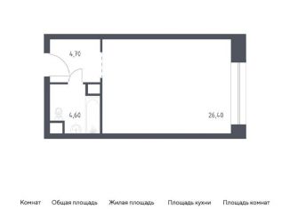 Продается квартира студия, 35.7 м2, Москва, Стремянный переулок, 2, метро Добрынинская