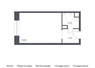 Продается квартира студия, 35 м2, Москва, Стремянный переулок, 2