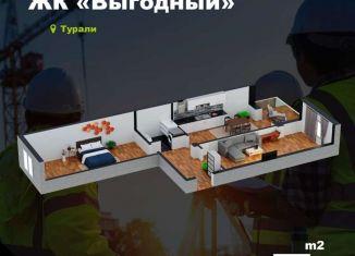 Продажа 2-комнатной квартиры, 76 м2, Махачкала, Маковая улица, Ленинский район